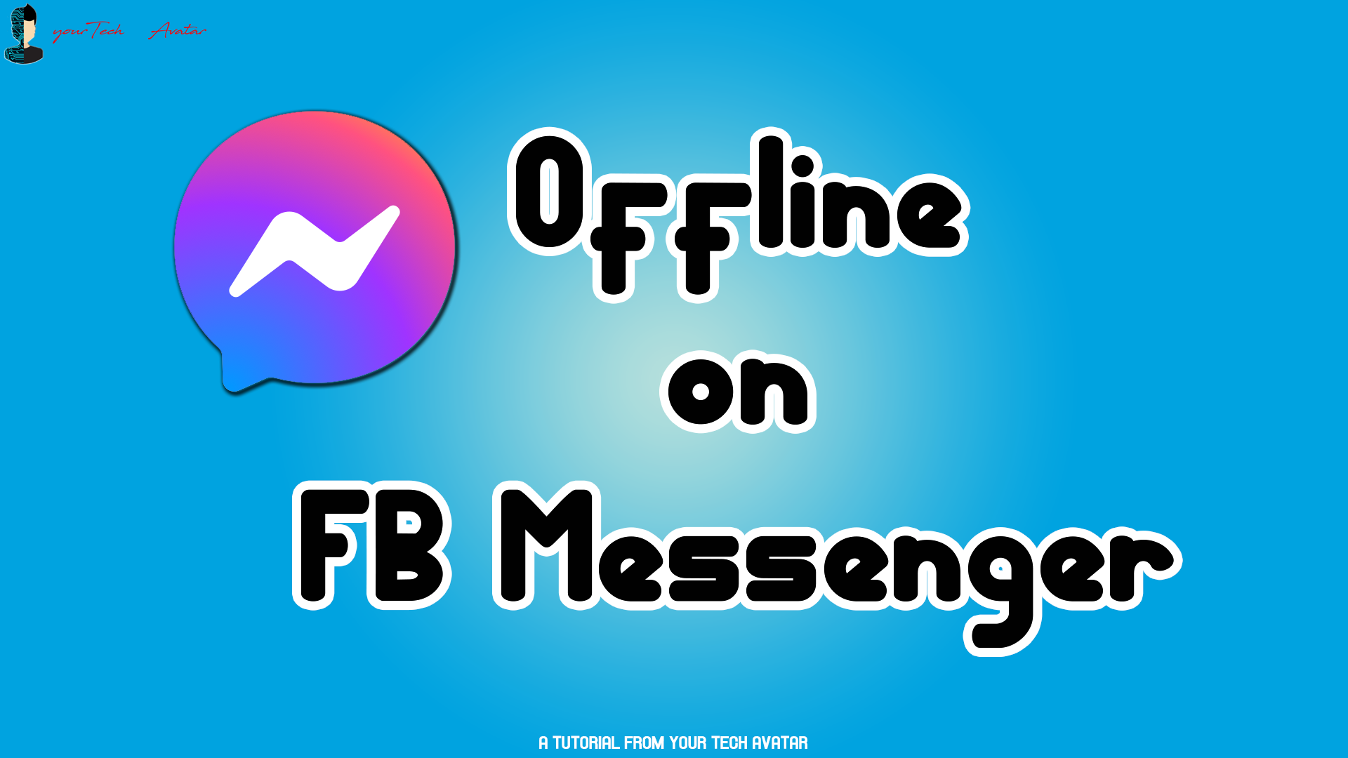 How to appear offline in messenger