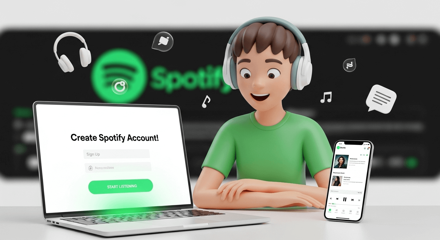How to Create a Spotify Account 