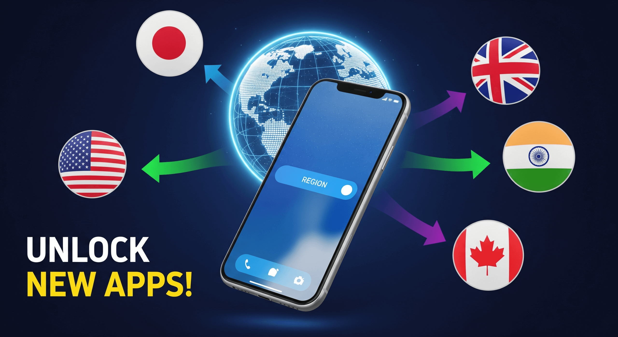 Change Region on iPhone