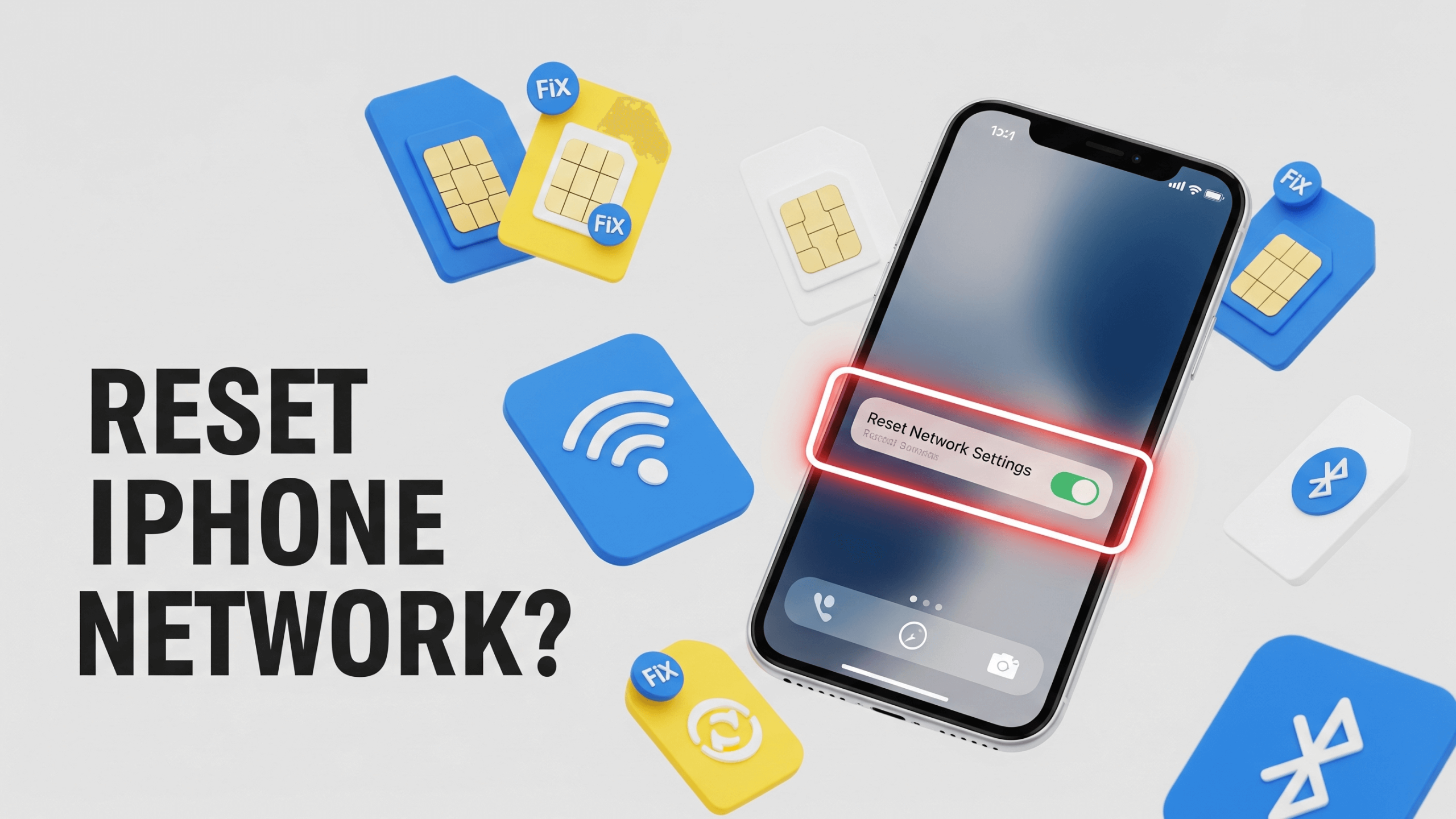 Reset iPhone Network