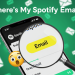 find email on Spotify
