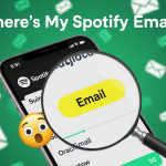 find email on Spotify